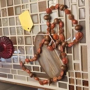 Artisan Seed & Beaded unique necklace